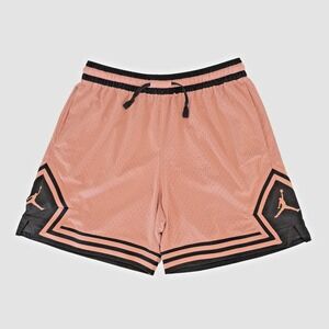 Nike Air Jordan Sport Dri-FIT Diamond Basketball Shorts Mens 2XL Rose Whisper